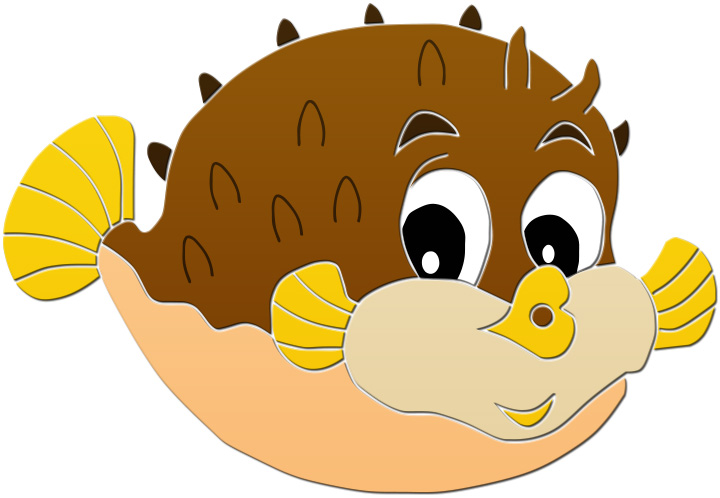 Blowfish Clipart.