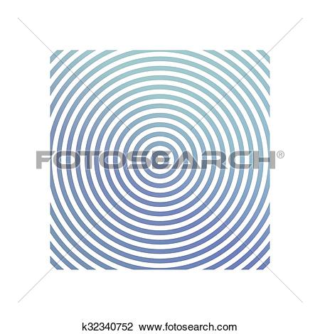 Clipart of Blue metallic circle background design k32340752.