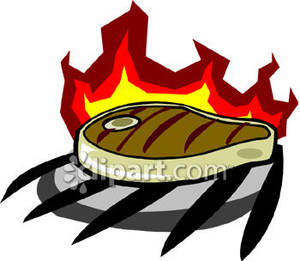 Cooked beef clipart.