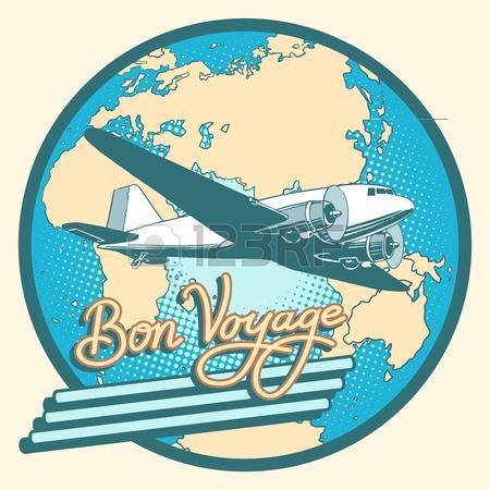 591 Bon Voyage Stock Vector Illustration And Royalty Free Bon.