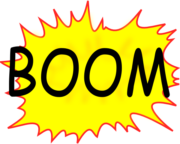 Boom Clip Art at Clker.com.