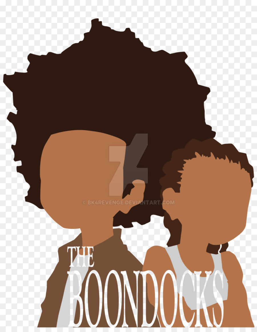 Huey Freeman Silhouette png download.