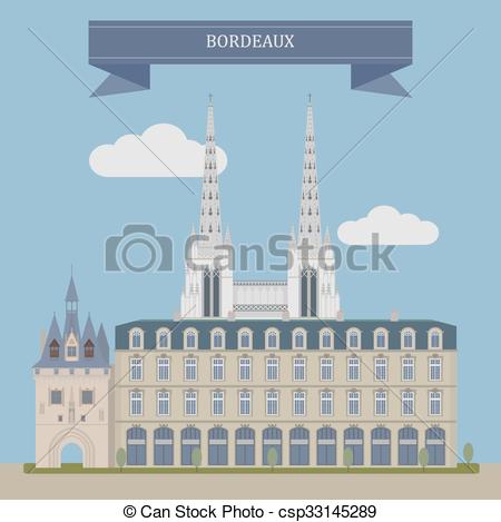 Bordeaux France Clip Art.