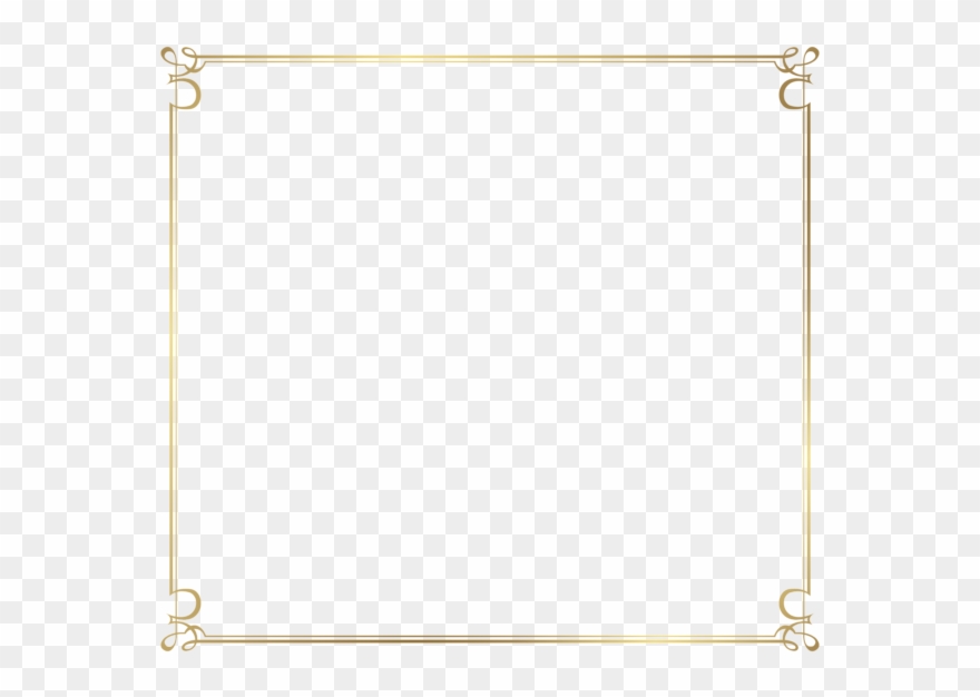 Decorative Border Transparent Background Png.