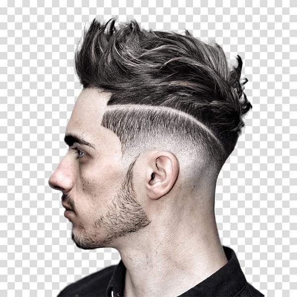 Men\'s haircut illustration, Hairstyle Regular haircut Boy.