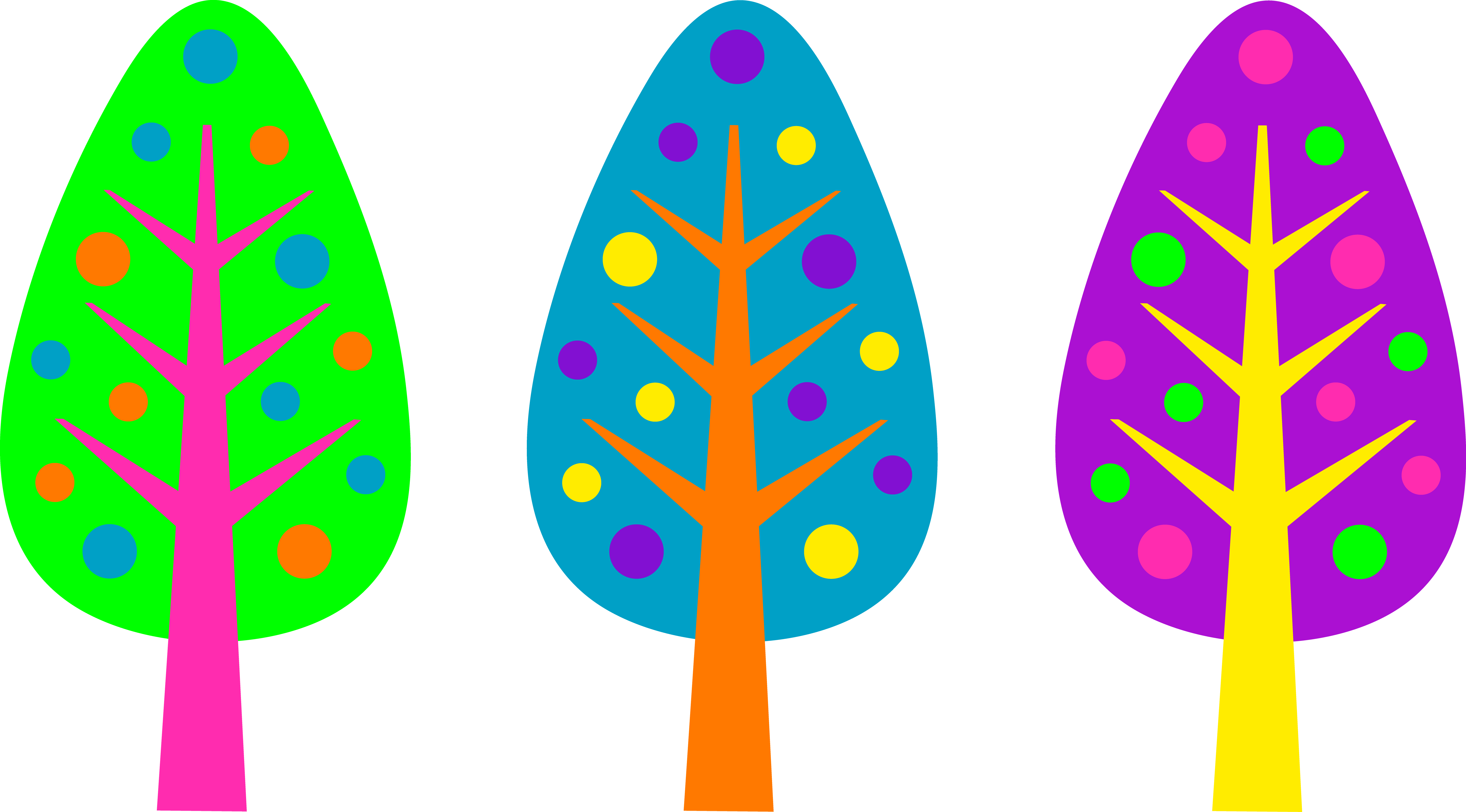 Free clip art bright colors.