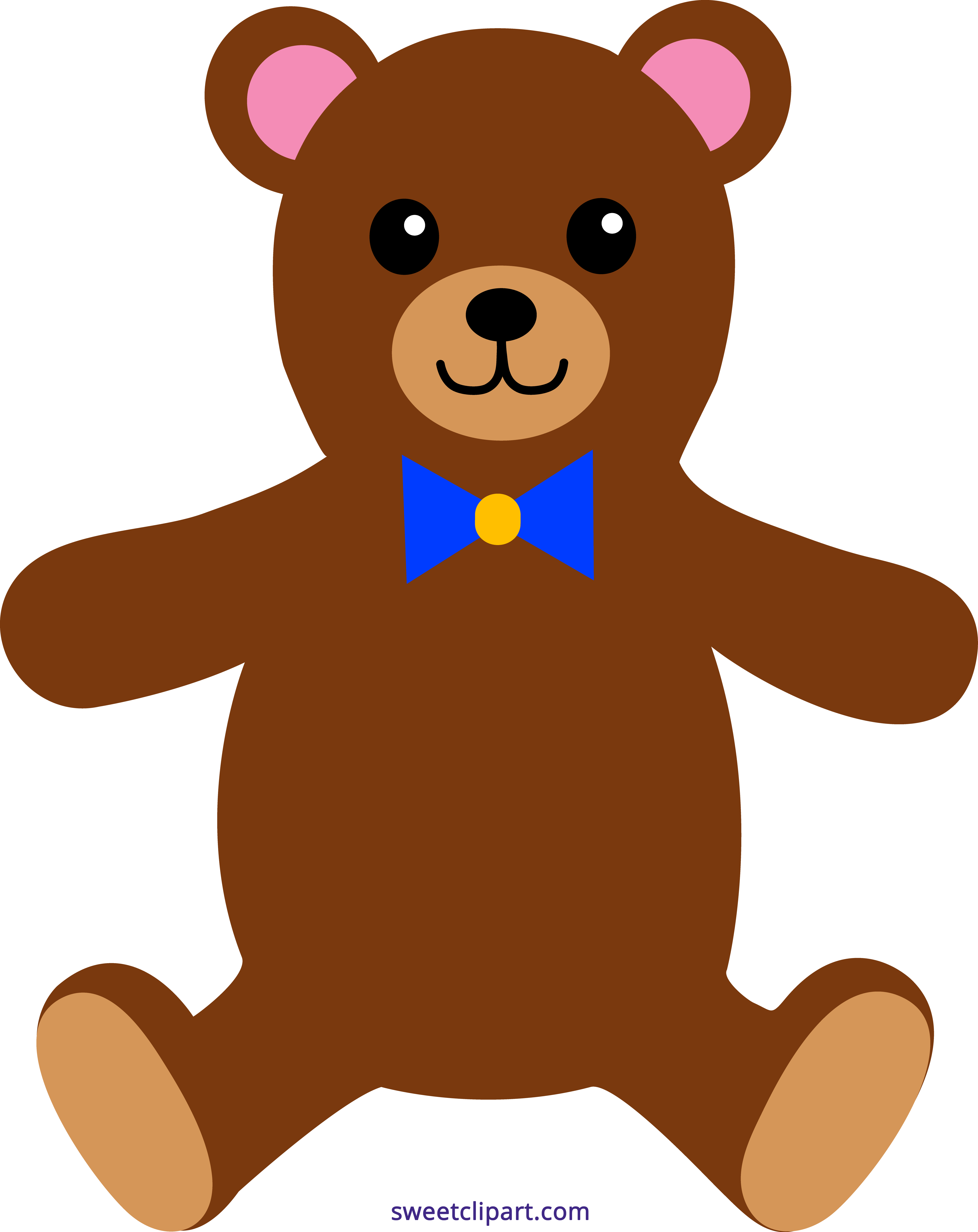 Brown Teddy Bear Clipart.