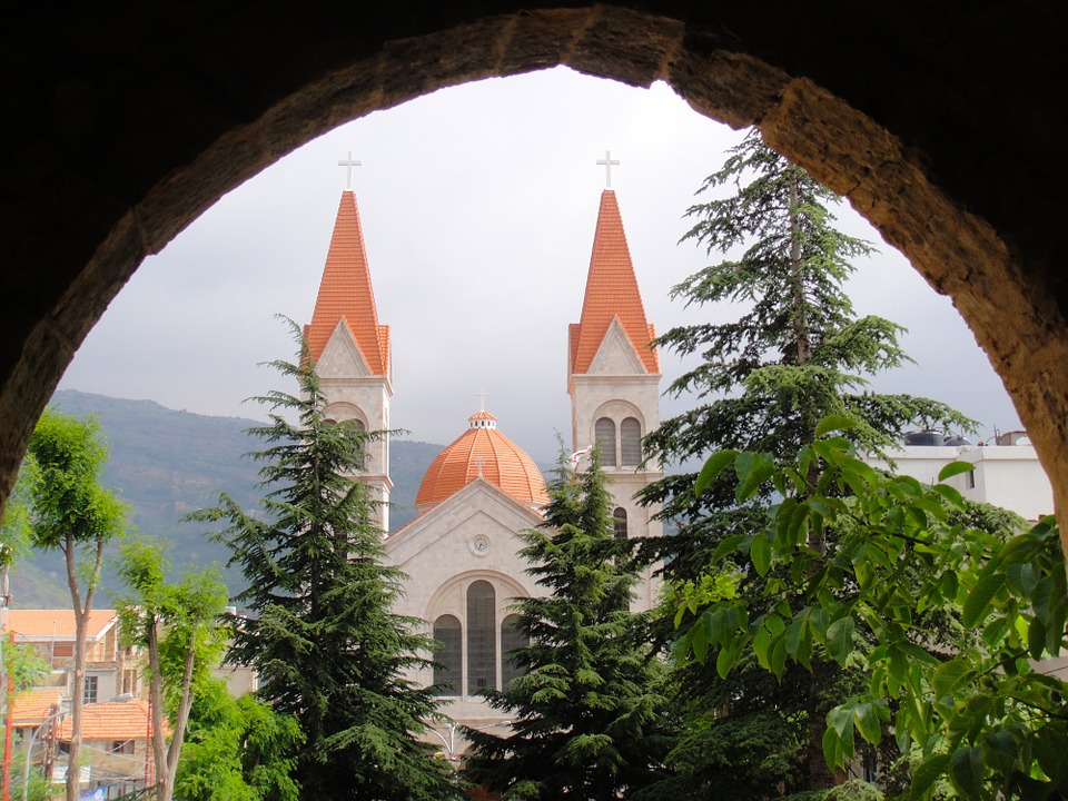 Free photo Church Arch Architecture Lebanon Bsharri Buildings.