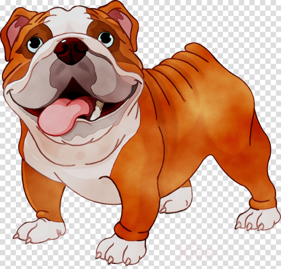 American Bulldog clipart.