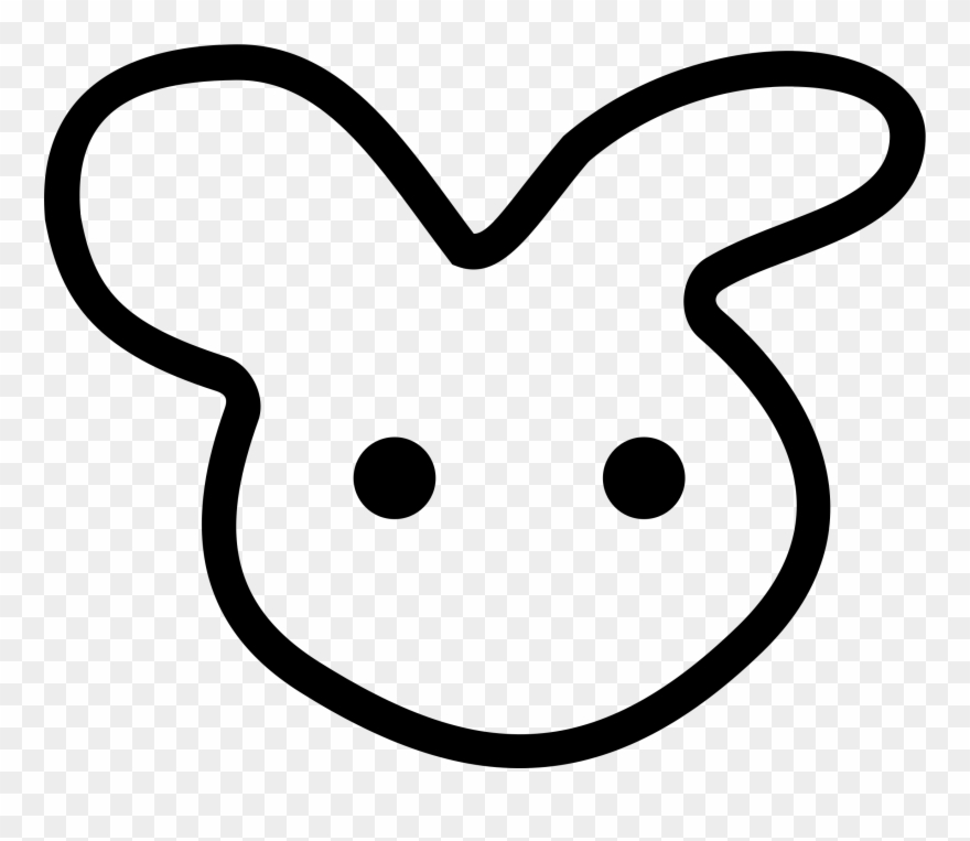 Bunny Head Icon.