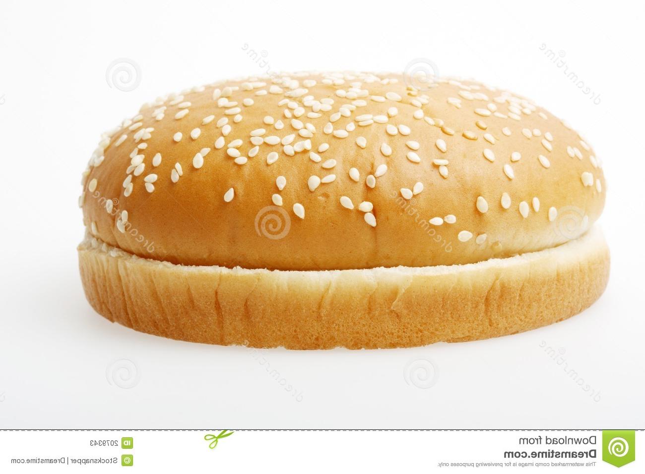 Unique Plain Hamburger Bun Clip Art Vector Design » Free Vector Art.