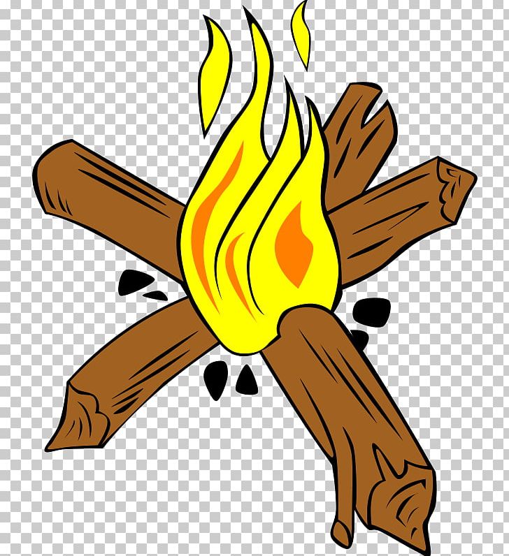 Campfire Camping Bonfire PNG, Clipart, Art, Artwork, Beak.