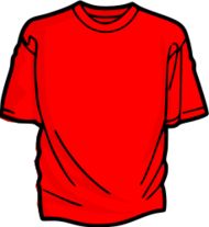 camiseta clipart.