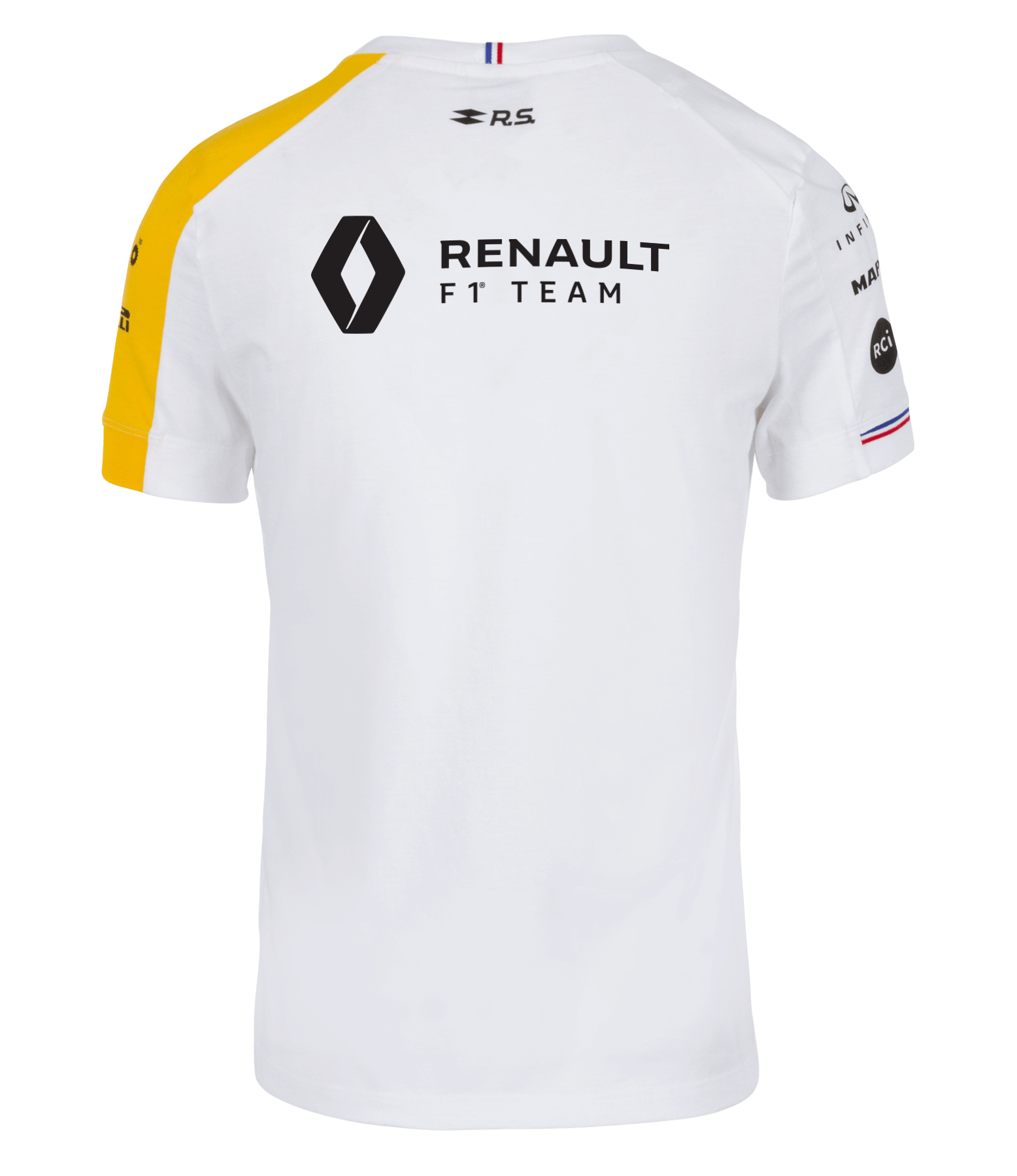 Camiseta RENAULT F1® TEAM 2019 blanca para hombre.