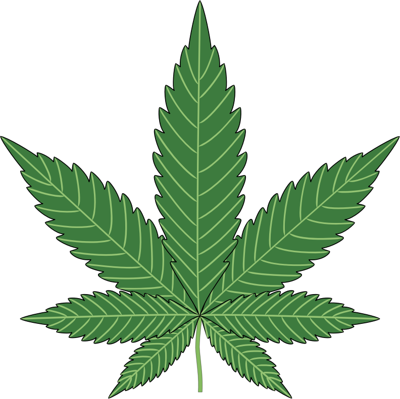 Cannabis clip art free.