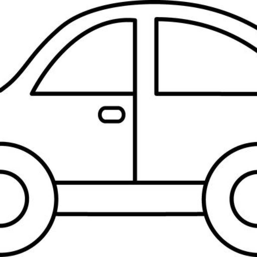 car clipart black and white.