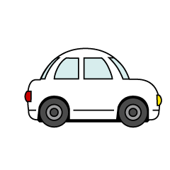 Free Compact Car Clipart Image｜Illustoon.