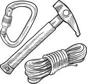 Carabiner Clip Art.