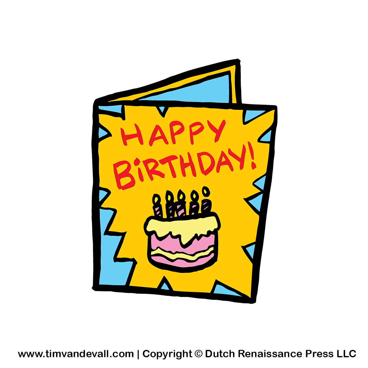 Happy Birthday Cards Clipart.