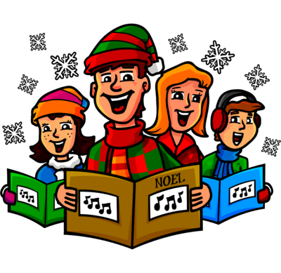 Image: Christmas Carolers.