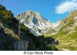 Stock Photo of The Marble Quarries.