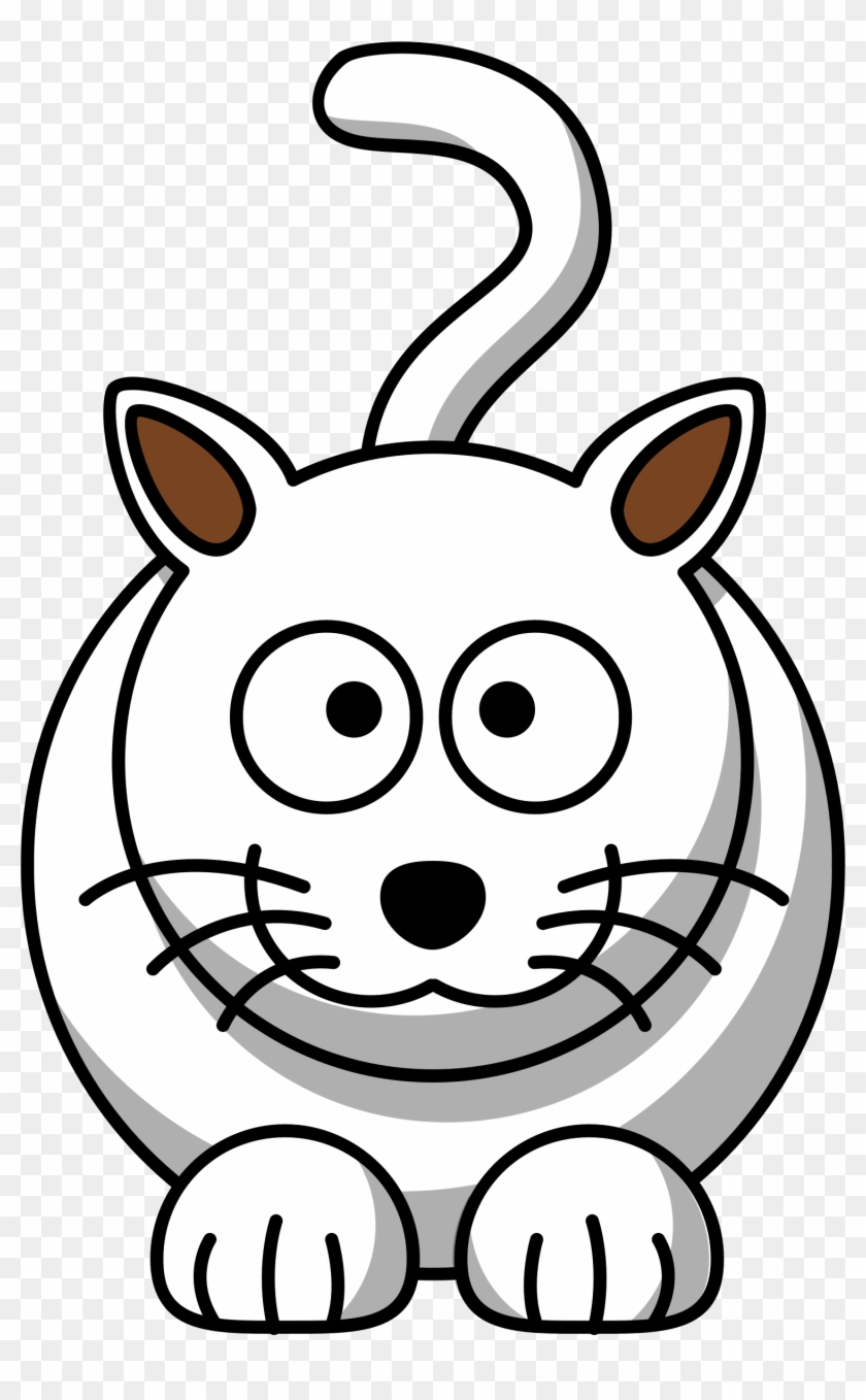 White Cat Clip Art Transparent Download.