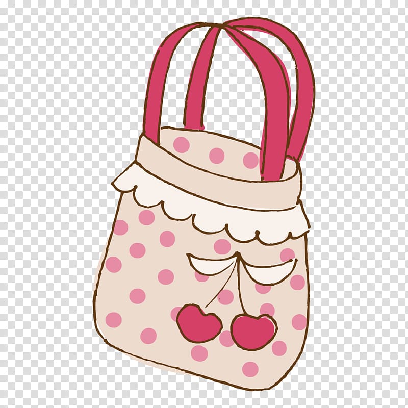 Handbag Cartoon Drawing, Cartoon bag transparent background.