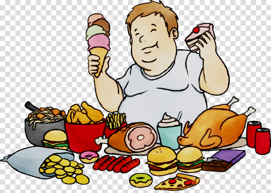 Junk Food Cartoon clipart.