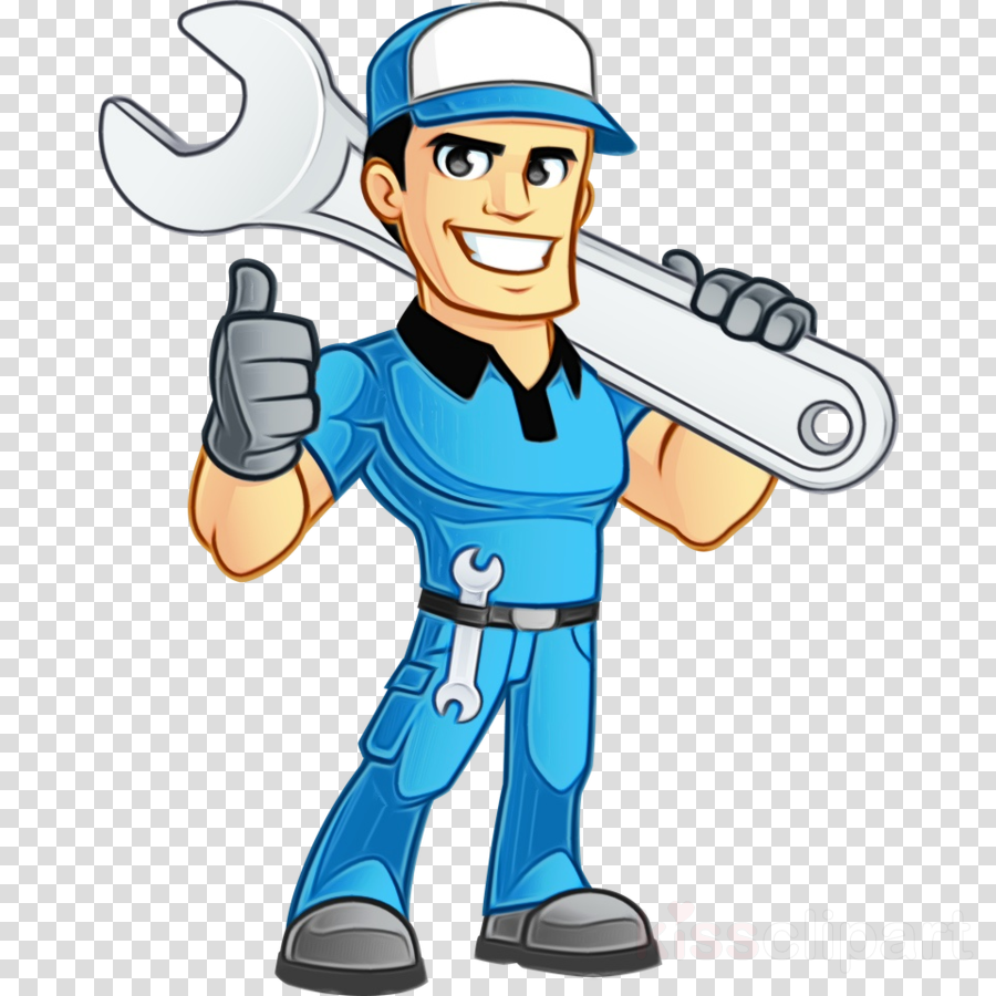 Cartoon Mechanic Clip Art