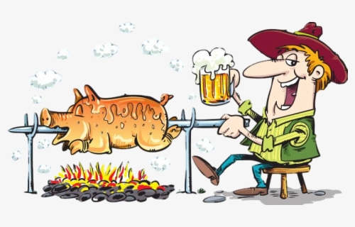 Free Pig Roast Clip Art with No Background.