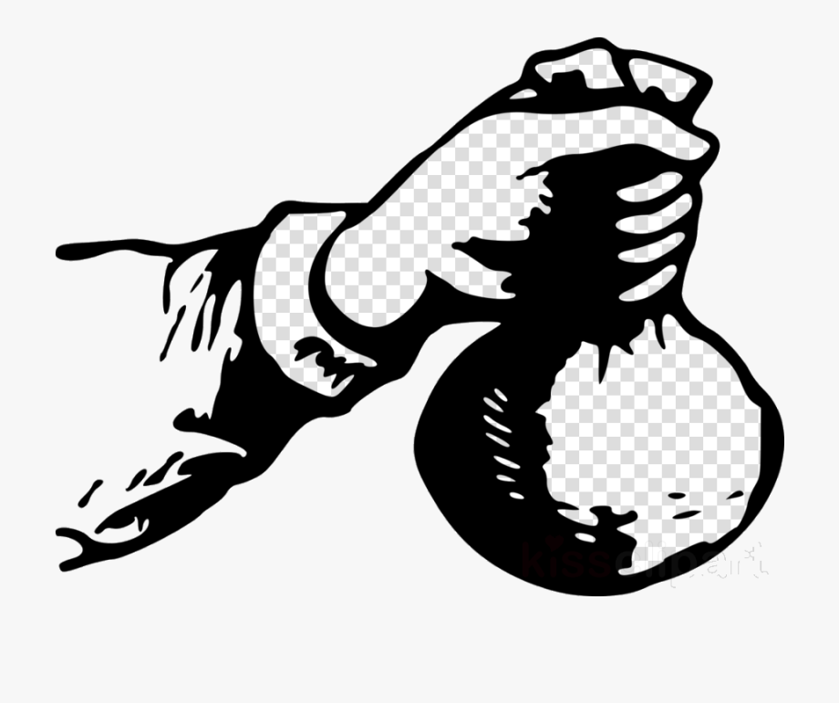 Cash Hand Holding Clipart Money Clip Art Transparent.