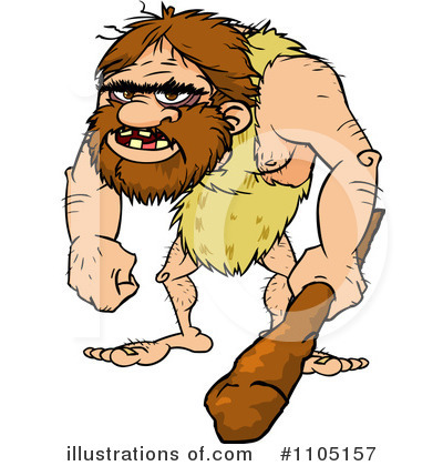 Caveman Clipart #1105157.