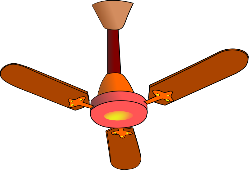 Ceiling Fan Clipart.