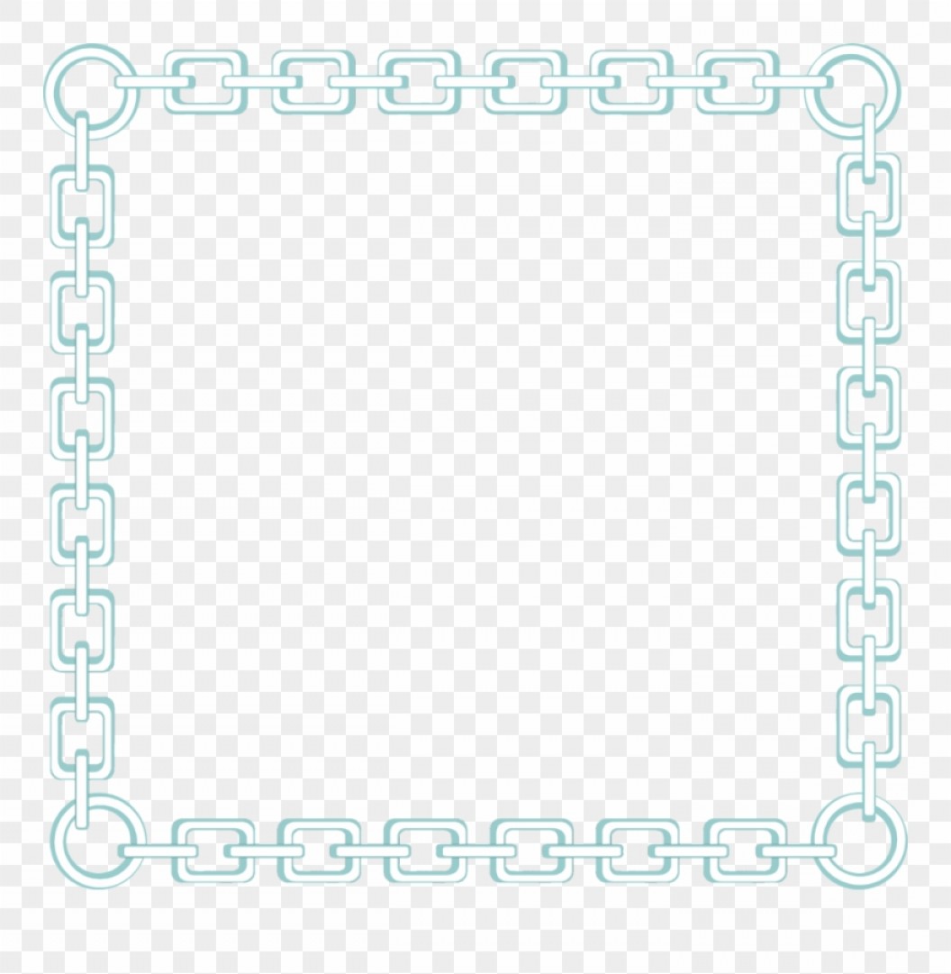 Iirxhbchain Link Clip Art Chain Link Border Png.