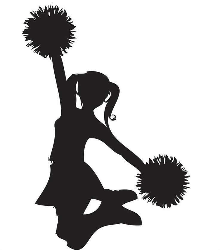 Cheer Megaphone Clipart Black And White.