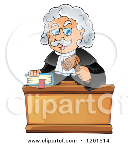 Chief Justice Clip Art.