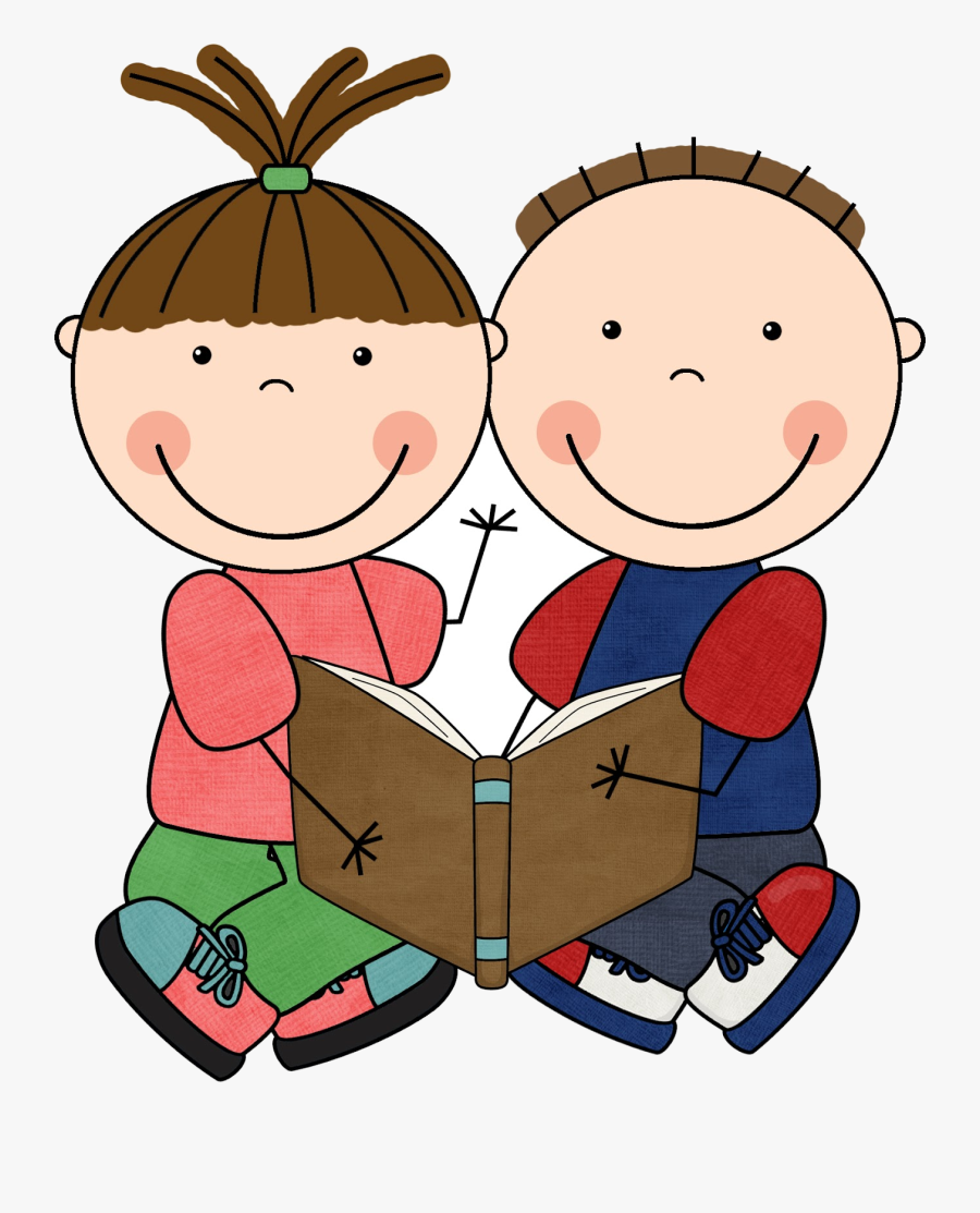 Reading Free Clip Art Children Books Clipart Transparent.