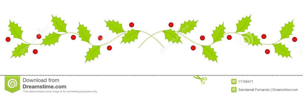 Christmas divider clipart 4 » Clipart Station.