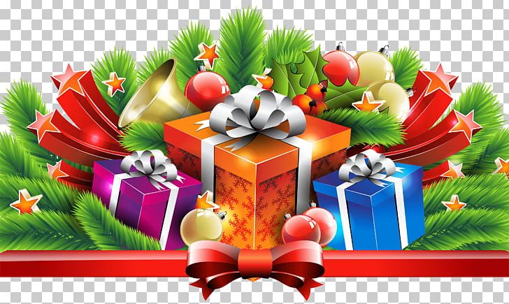 Christmas Gifts Decor PNG, Clipart, Christmas, Christmas.