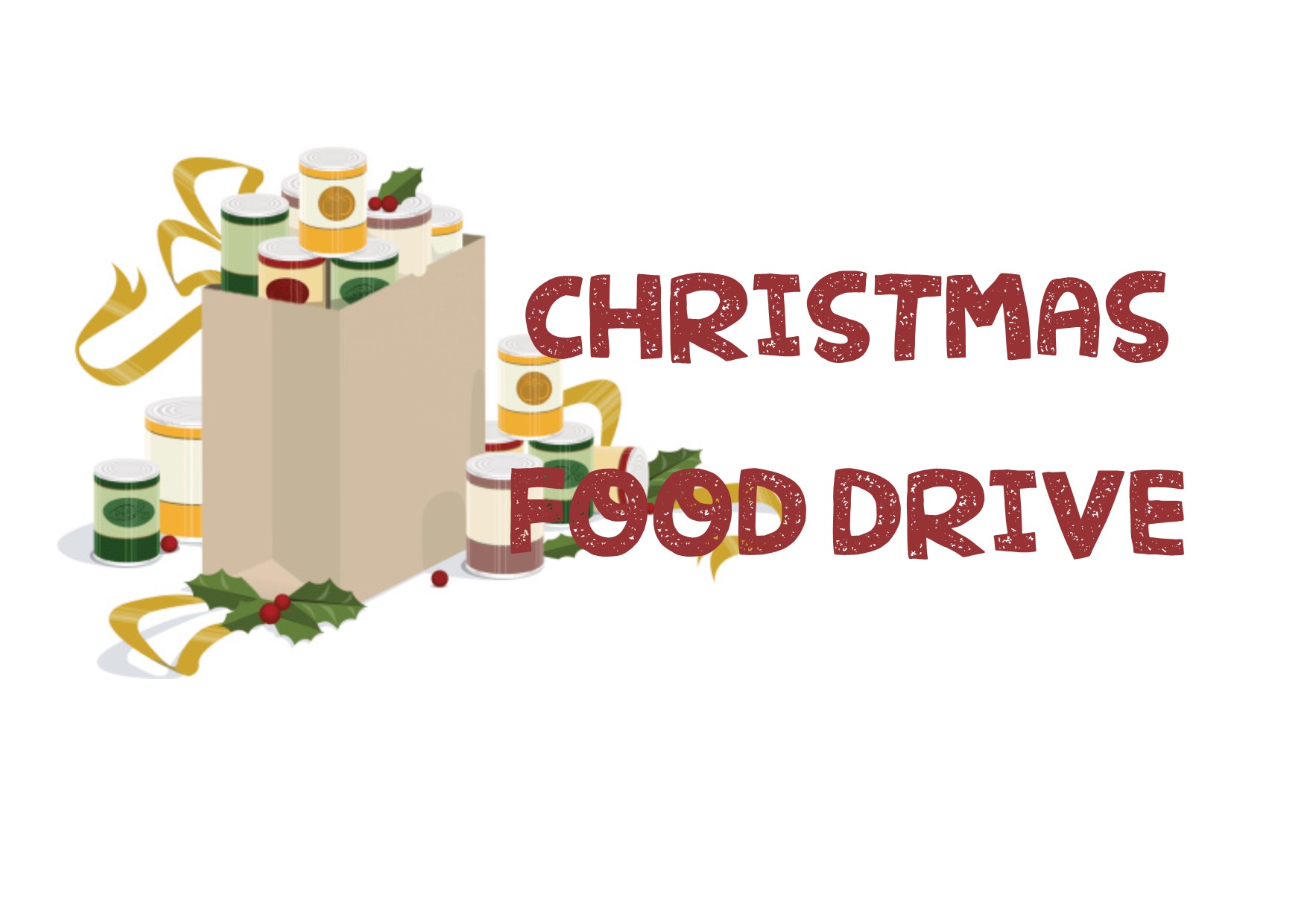 Christmas Food Drive.