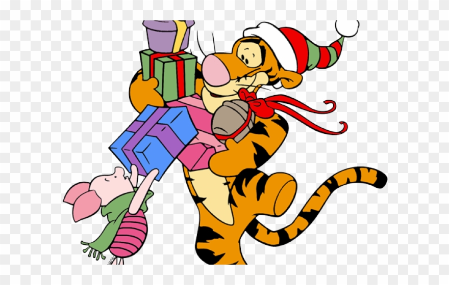 Winnie The Pooh Clipart Christmas.