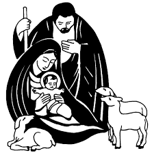 Image result for nativity pictures black and white.