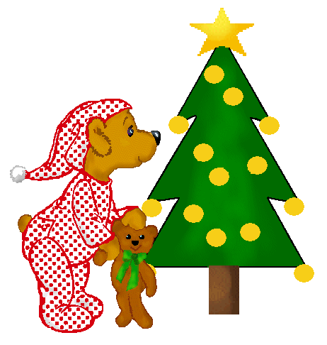 Pajama clip art for christmas fun for gif.