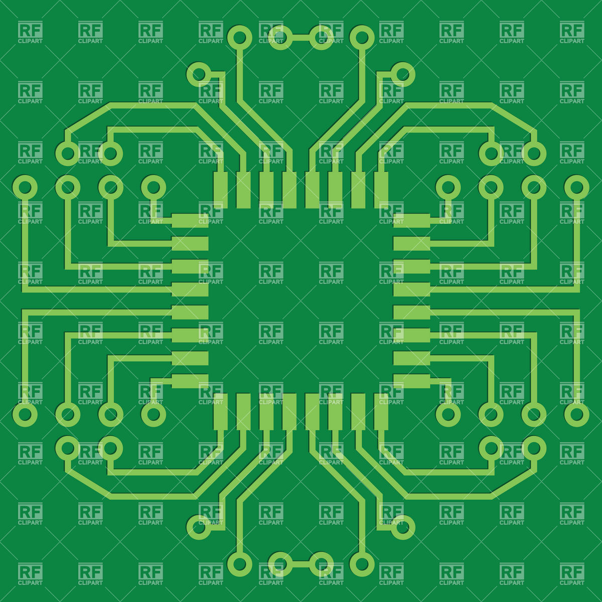 Circuit Board Clipart.