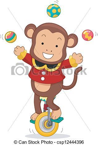 Circus monkey clipart 4 » Clipart Portal.