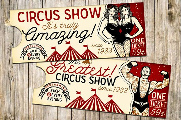 44+ Circus Ticket Templates.