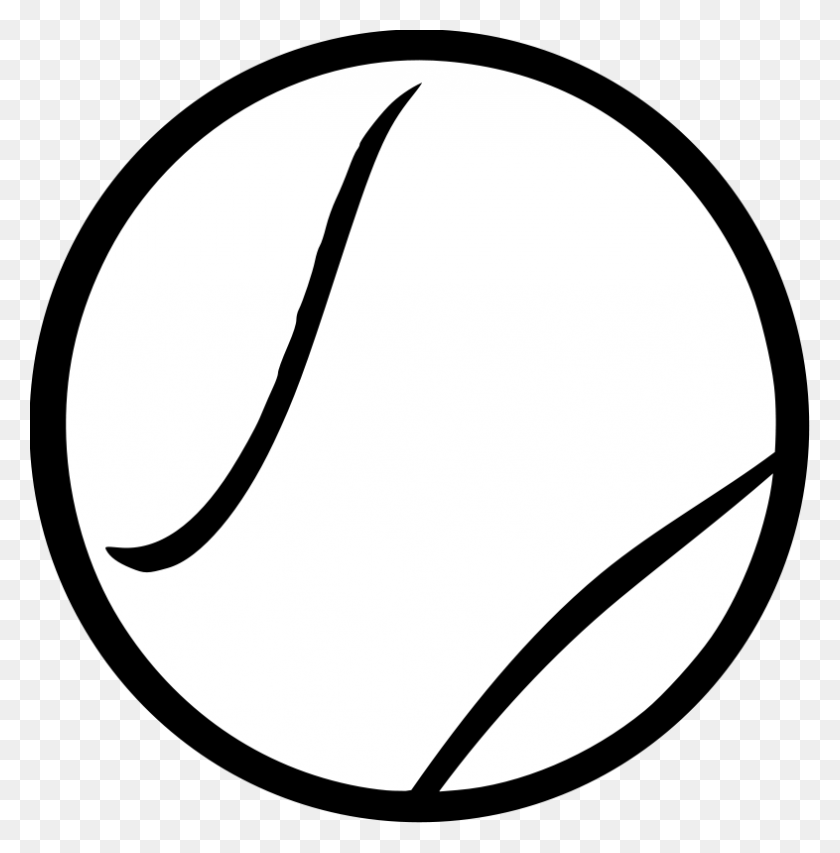 Ball Clipart Line Art.