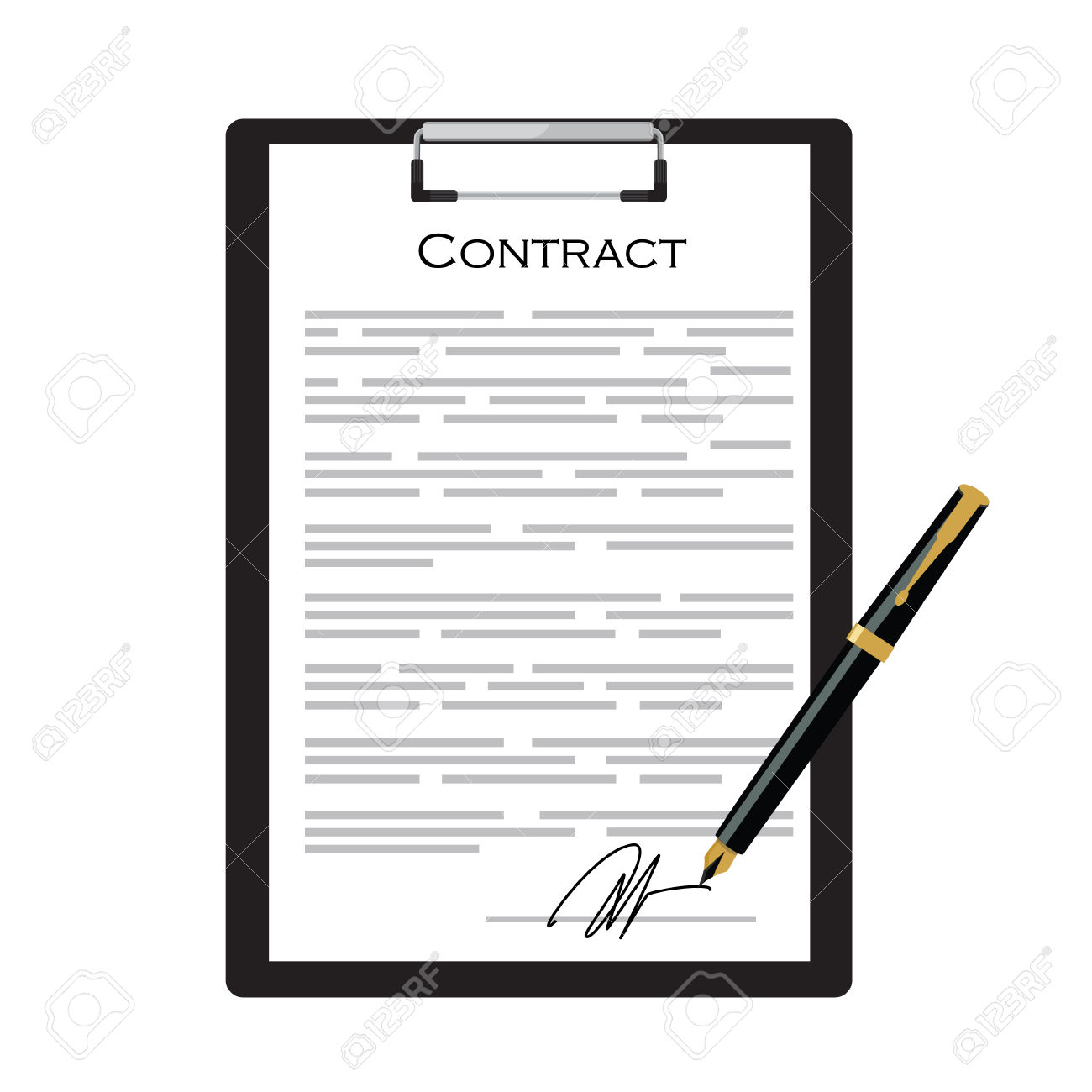 Contract » Clipart Station.