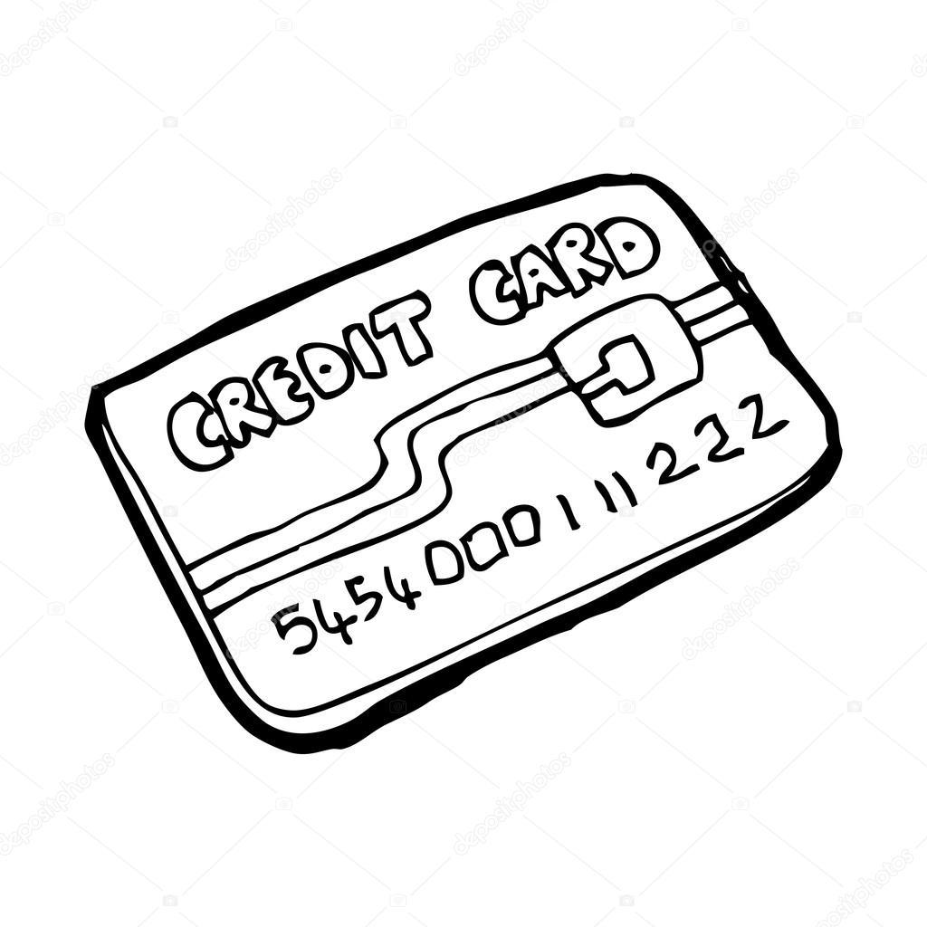 Credit card clipart black and white 4 » Clipart Portal.