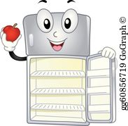 Refrigerator Clip Art.